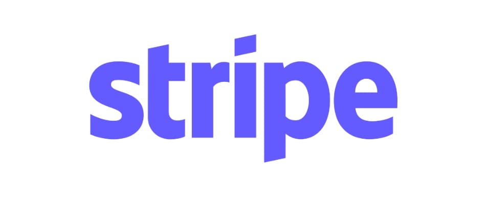 Stripe logo in vibrant purple
