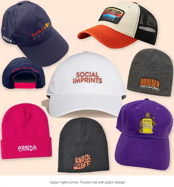 Perfect Embroidered Swag Cap| Social Imprints